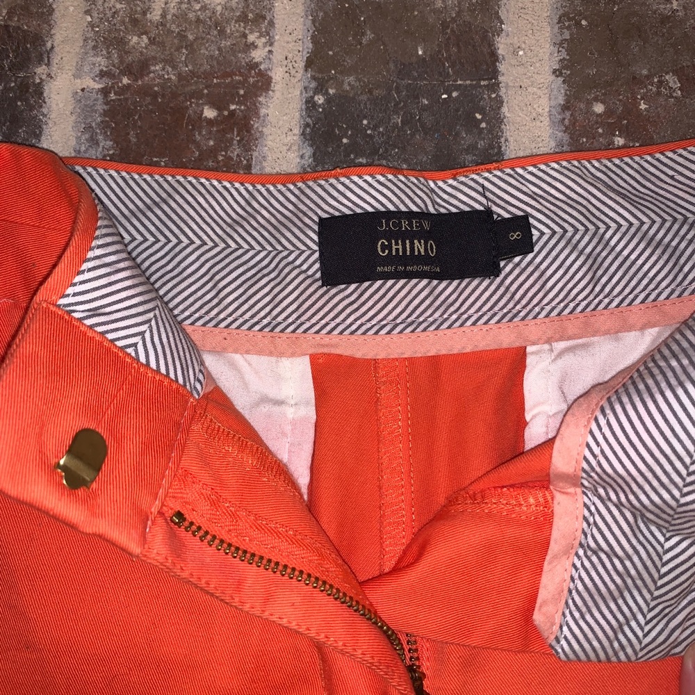 Orange shorts